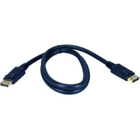 10 Ft. DisplayPort Cable With Latching Connectors - Male-to-Male